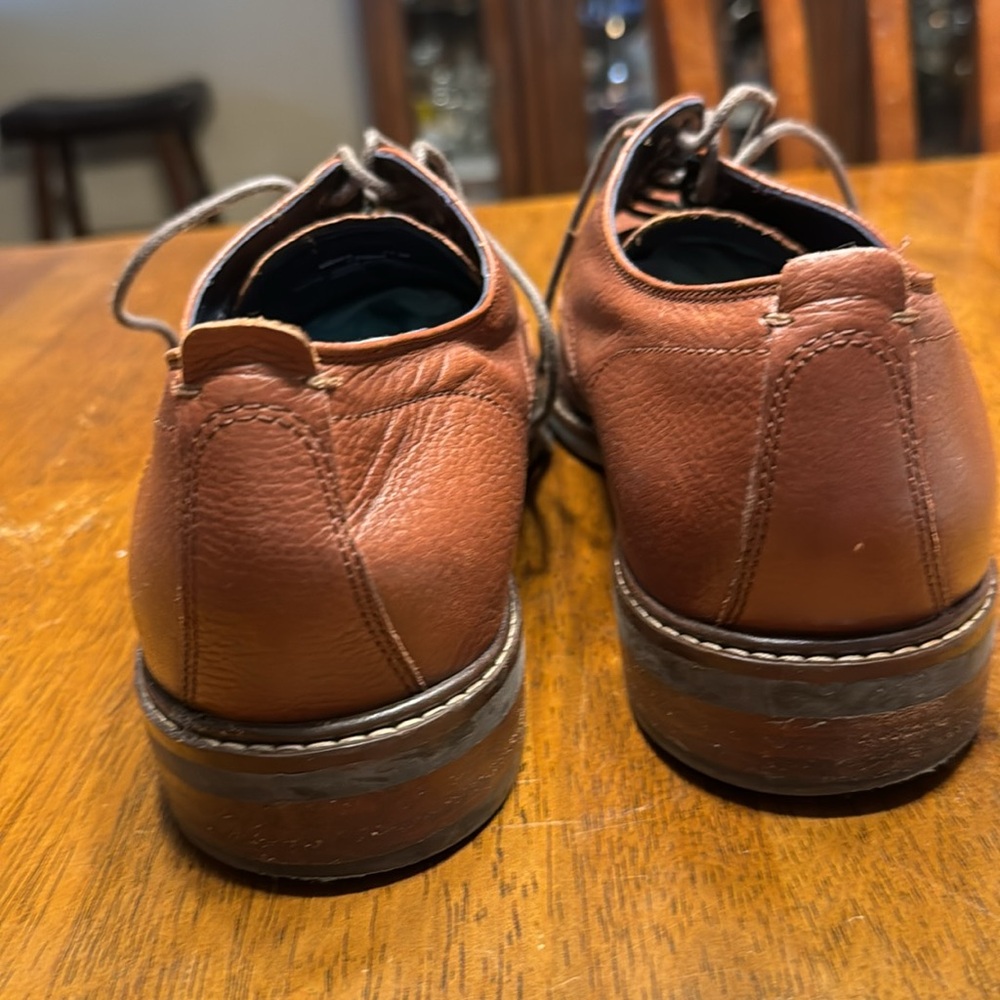 Men’s Cole Haan Grand OS brown leather Wingtip Oxford. size 11M - Picture 4 of 10